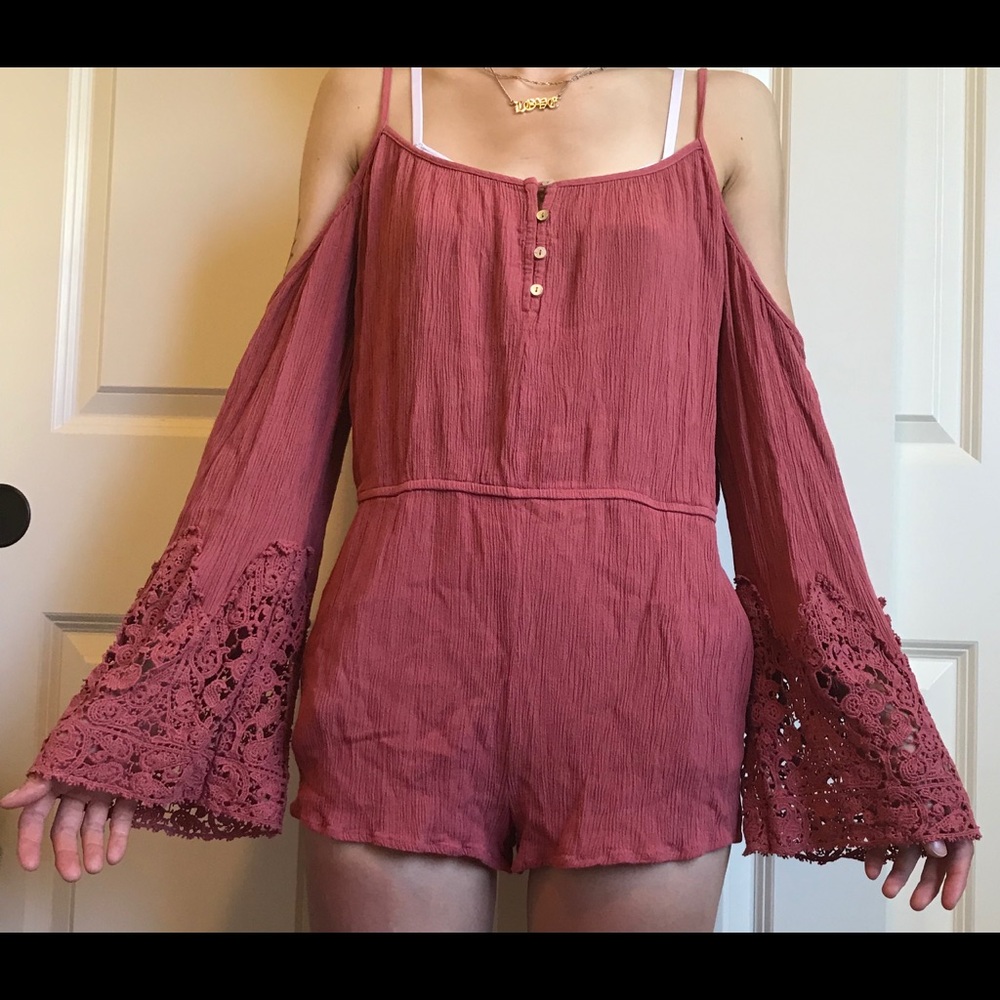 Rogue Pink Romper